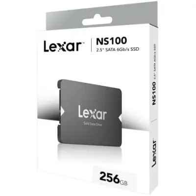 Unidad de Estado Sólido Lexar NS100 256GB 2.5'' SATA III (Modelo LNS100-256RB)