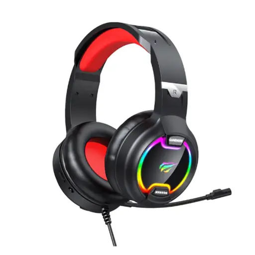 [847330009] HAVIT H2233D Gaming Headset with Mic, RGB Lighting and 3.5mm + USB Connection